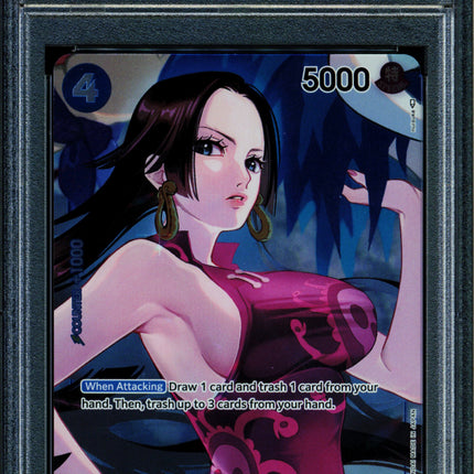 Boa Hancock - OP02-059 - PSA 10 - Box Topper - OP02 - One Piece - 61768