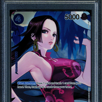 Boa Hancock - OP02-059 - PSA 10 - Box Topper - OP02 - One Piece - 61766