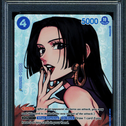 Boa Hancock - OP01-079 - PSA 9 - Alt Art SP - English - One Piece - 624