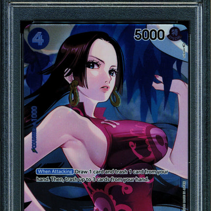 Boa Hancock - OP02-059 - PSA 10 - Box Topper - OP02 - One Piece - 61773