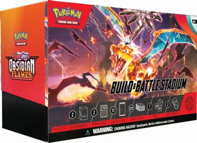 Obsidian Flames SV03 - Build and Battle Stadium Box - Sealed - Pokemon