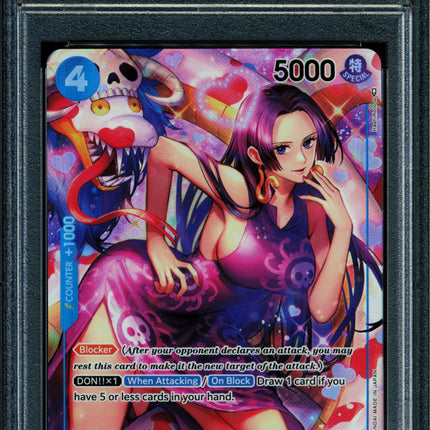 Boa Hancock - OP01-078 - PSA 9 - Alt Art - OP01 - One Piece - 61821