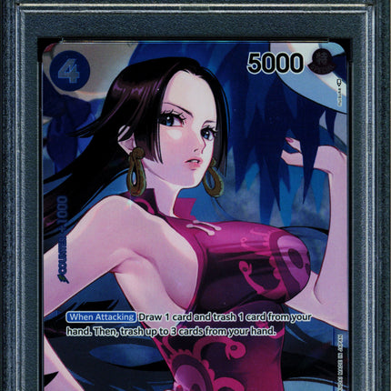 Boa Hancock - OP02-059 - PSA 10 - Box Topper - OP02 - One Piece - 61765