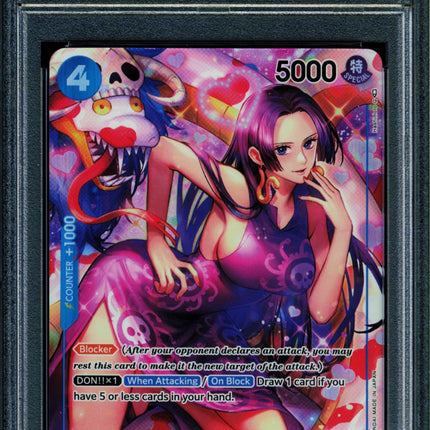 Boa Hancock - OP01-078 - PSA 10 - Alt Art - OP01 - One Piece - 61819