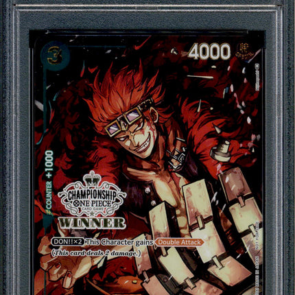 Eustass Captain Kid - P-003 - PSA 6 - Winner - Promo - One Piece - 671