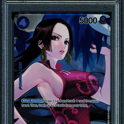 Boa Hancock - OP02-059 - PSA 10 - Box Topper - OP02 - One Piece - 61761