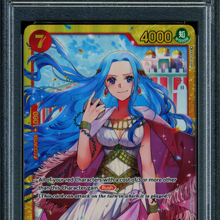 Nefeltari Vivi - OP04-118 - PSA 10 - Secret - English - One Piece - 526