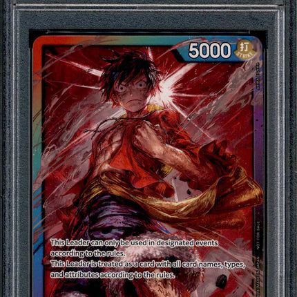 Monkey D Luffy - P - PSA 10 - Promo - English - One Piece - 656