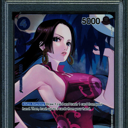 Boa Hancock - OP02-059 - PSA 9 - Box Topper - OP02 - One Piece - 61771