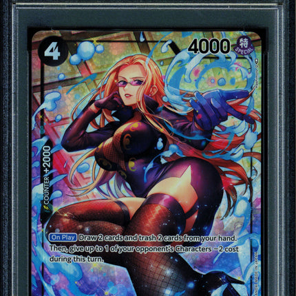 Kalifa - OP03-081 - PSA 9 - Alt Art - English - One Piece - 519