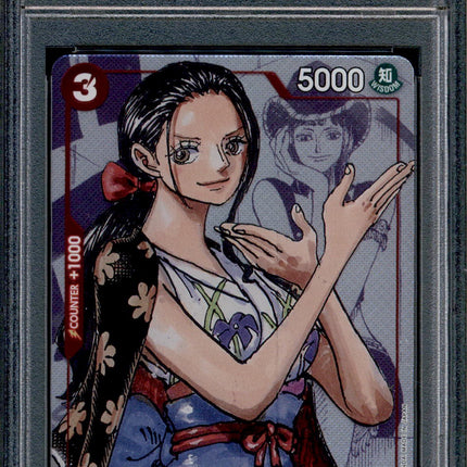 Nico Robin - ST01-008 - PSA 10 - Premium Card - English - One Piece - 655