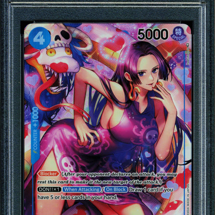 Boa Hancock - OP01-078 - PSA 10 - Alt Art - OP01 - One Piece - 61818