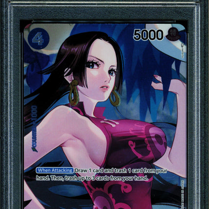 Boa Hancock - OP02-059 - PSA 10 - Box Topper - OP02 - One Piece - 61777