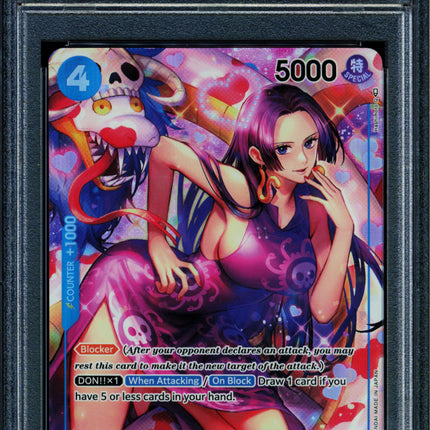 Boa Hancock - OP01-078 - PSA 10 - Alt Art - OP01 - One Piece - 61820