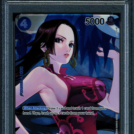 Boa Hancock - OP02-059 - PSA 10 - Box Topper - OP02 - One Piece - 61774