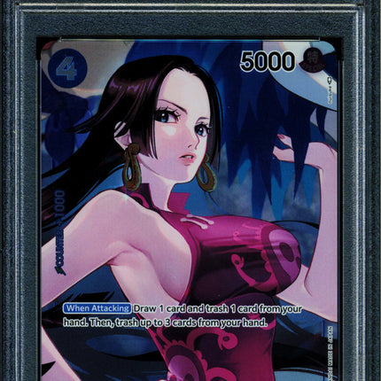 Boa Hancock - OP02-059 - PSA 10 - Box Topper - OP02 - One Piece - 61767