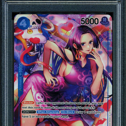 Boa Hancock - OP01-078 - PSA 10 - Alt Art - OP01 - One Piece - 61827