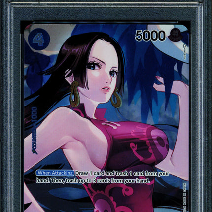 Boa Hancock - OP02-059 - PSA 10 - Box Topper - OP02 - One Piece - 61763