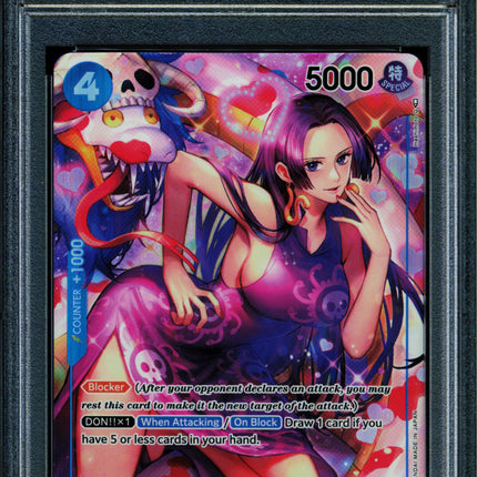 Boa Hancock - OP01-078 - PSA 10 - Alt Art - OP01 - One Piece - 61822