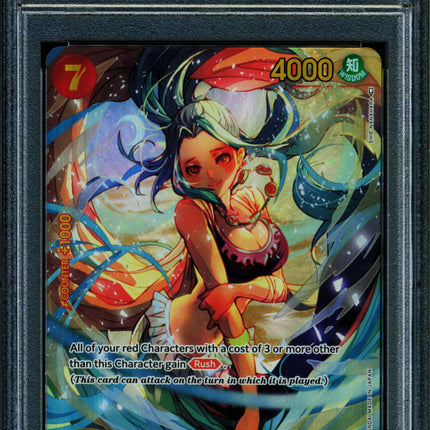 Nefeltari Vivi - OP04-118 - PSA 9 - Alt Art - English - One Piece - 523