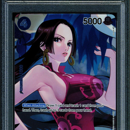 Boa Hancock - OP02-059 - PSA 10 - Box Topper - OP02 - One Piece - 61759