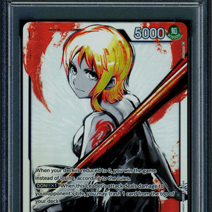 Nami - OP03-040 - PSA 8 - Alt Art - English - One Piece - 520