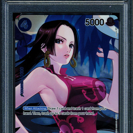 Boa Hancock - OP02-059 - PSA 10 - Box Topper - OP02 - One Piece - 61775