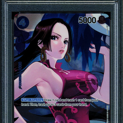 Boa Hancock - OP02-059 - PSA 10 - Box Topper - OP02 - One Piece - 61769