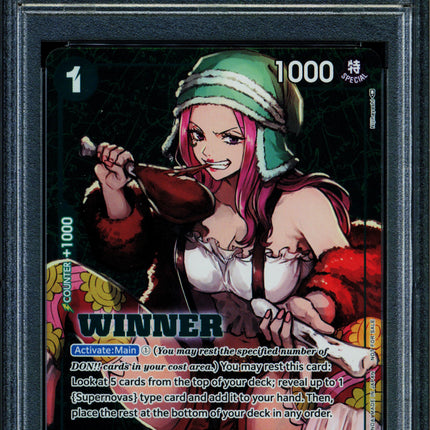 Jewelry Bonney - ST02-007 - PSA 10 - Winner Promo - English - One Piece - 522