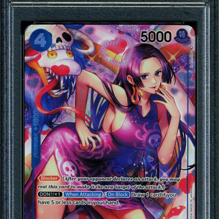 Boa Hancock - OP01-078 - PSA 10 - Alt Art - OP01 - One Piece - 61826