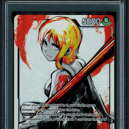 Nami - OP03-040 - PSA 10 - Alt Art - English - One Piece - 520