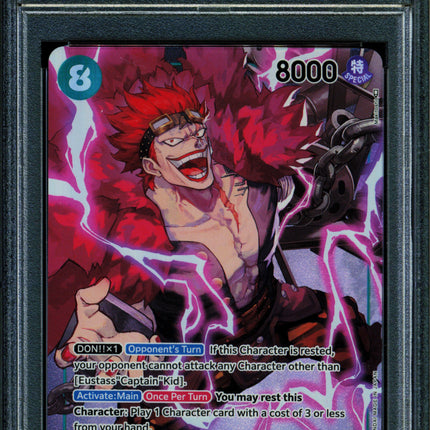 Eustass Captain Kid - OP01-051 - PSA 10 - Alt Art - English - One Piece - 522