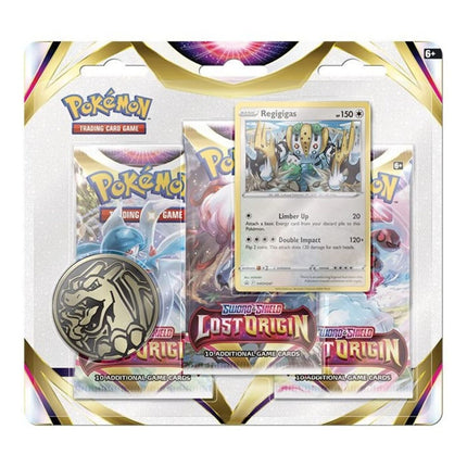 Lost Origins 3 Pack Blister Case - 24x Quantity - Pokemon - Sealed