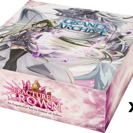 Grand Archive Fractured Crown Booster Box Case (18 Boxes) - Brand New - Sealed