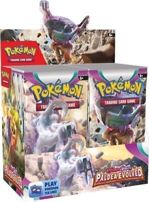 Paldea Evolved Booster Box - 36 Packs - Sealed - New