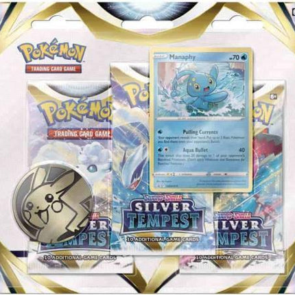 Silver Tempest 3 Pack Blister Case - 24x Quantity - Pokemon - Sealed