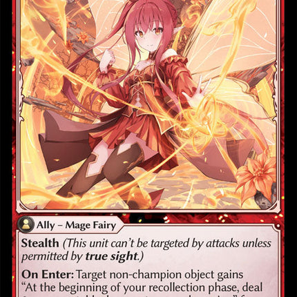 Spark Fairy - DOA Alter EN-277 - Rare - Near Mint - Non-Foil - Grand Archive TCG