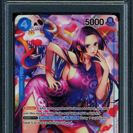 Boa Hancock - OP01-078 - PSA 10 - Alt Art - OP01 - One Piece - 61823