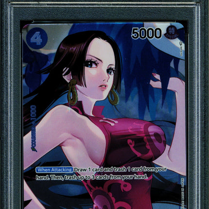 Boa Hancock - OP02-059 - PSA 10 - Box Topper - OP02 - One Piece - 61762