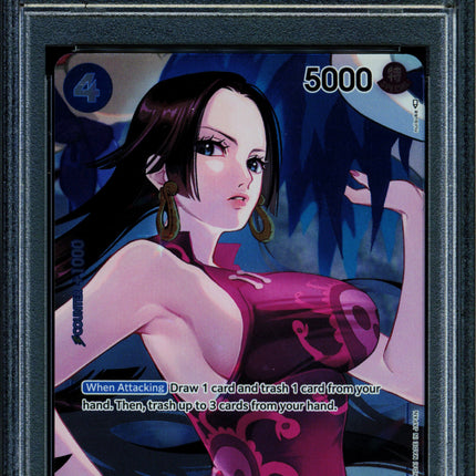 Boa Hancock - OP02-059 - PSA 10 - Box Topper - OP02 - One Piece - 61764