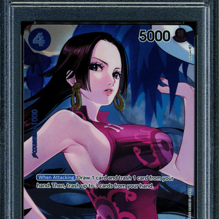 Boa Hancock - OP02-059 - PSA 10 - Box Topper - OP02 - One Piece - 61770