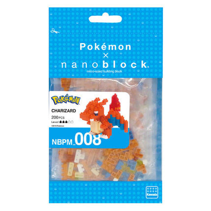 Charizard - Pokemon Nanoblock Kit - Building Blocks Toy - English - Kawada - NBPM-008