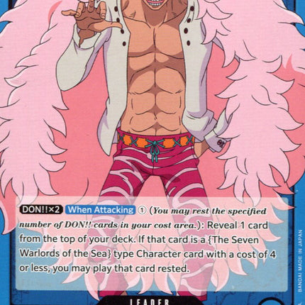 Donquixote Doflamingo - OP01-060 - Leader - English - One Piece TCG OP-01