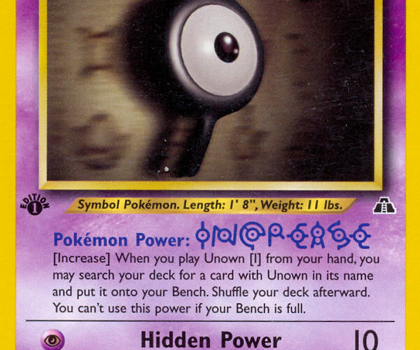 Unown [I] (68/75) [Neo Discovery 1st Edition]