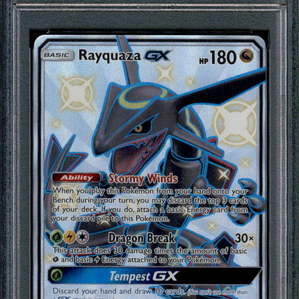 Rayquaza GX - 177a/168 - PSA 10 - Shiny GX - Hidden Fates - Pokemon - 61923