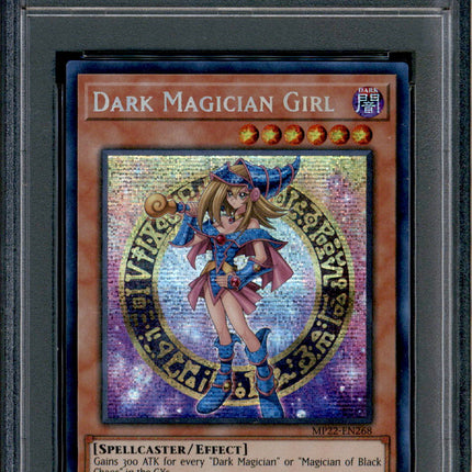 Dark Magician Girl - MP22-EN268 - PSA 10 - 1st Secret - Tin Promo - Pokemon - 72842