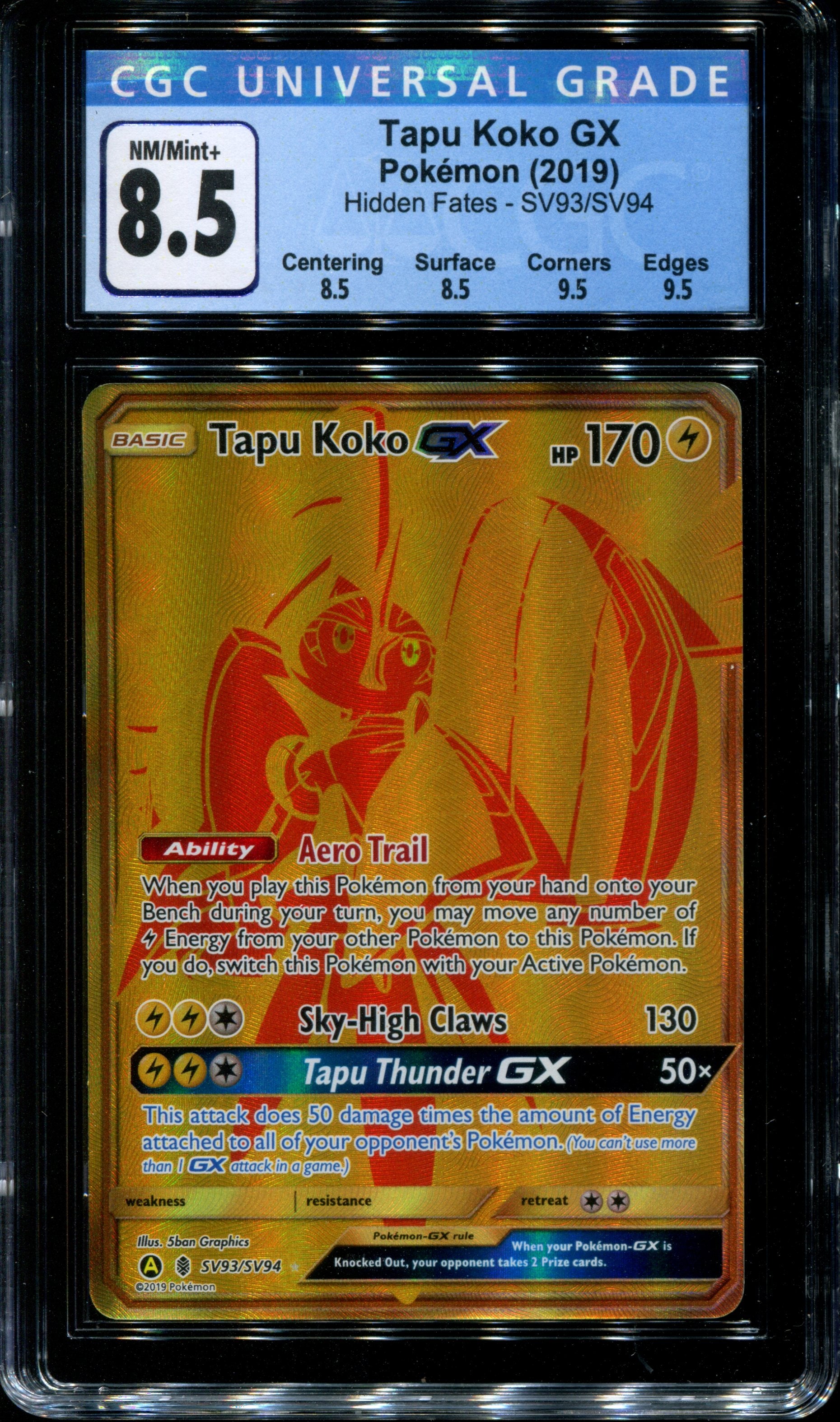 Tapu Koko-GX (Secret Rare) - SV93/SV94