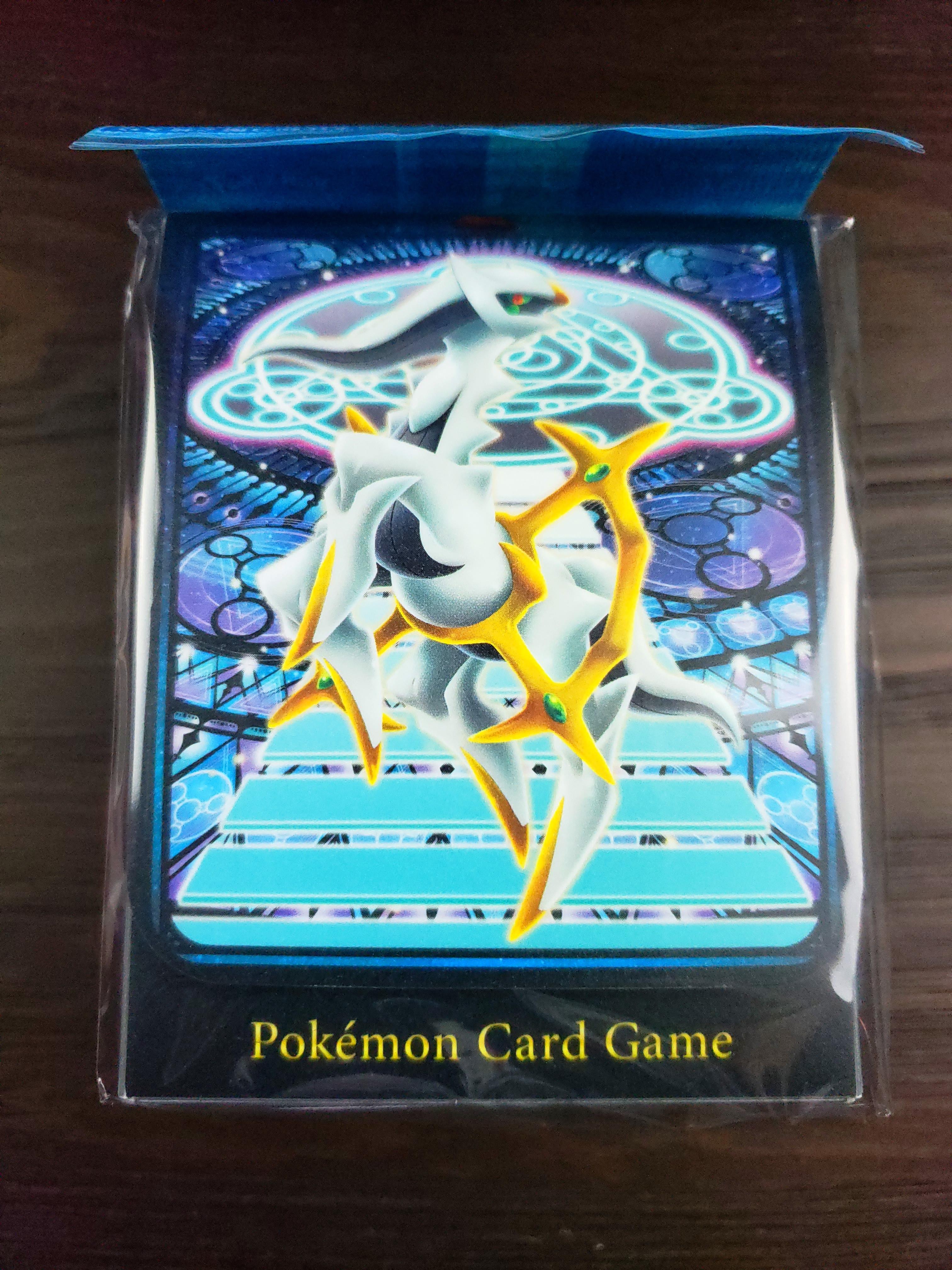 Pokemon Platinum Arceus Theme Deck Box