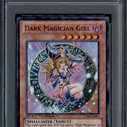 Dark Magician Girl - DT06-EN064 - PSA 9 - Shatter Foil - Duel Terminal - Pokemon - 72861