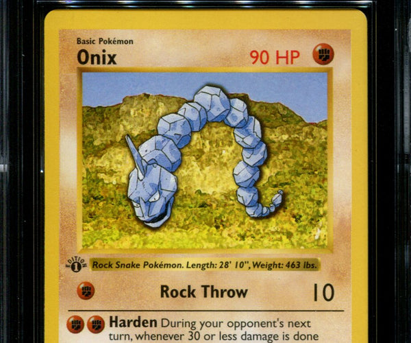 Pokemon Basic Common Card - Onix 56/102